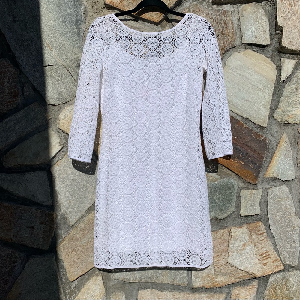 White Lace Lilly Pulitzer Dress